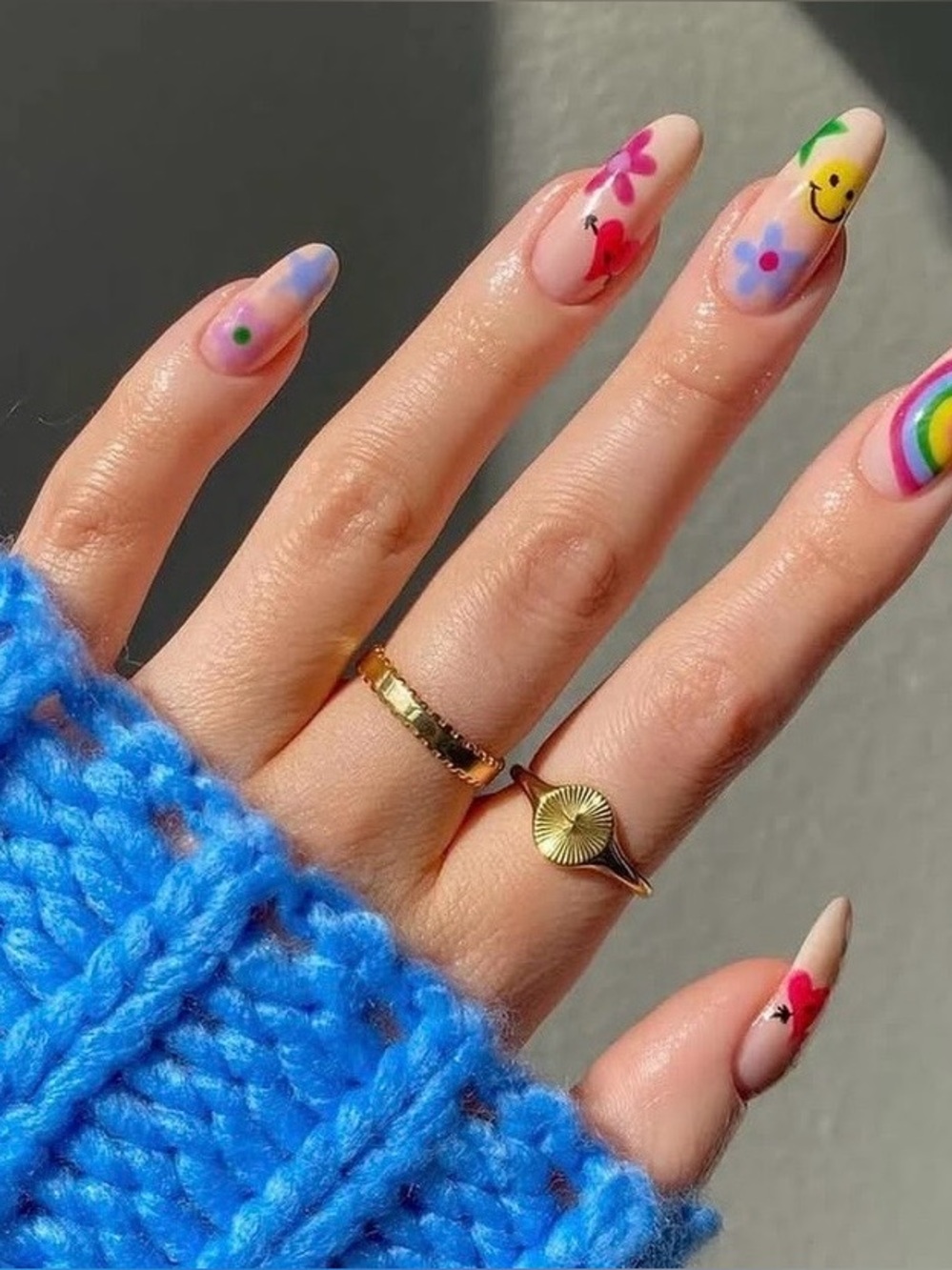 Daisy London Beaded Band Ring